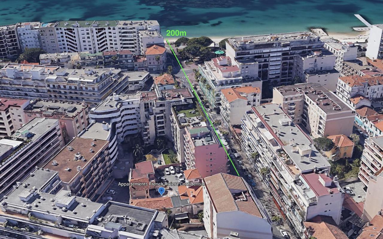 Appartements French Riviera Confidential Centre Ville Juan Les Pins Proche Des Plages Exterior photo